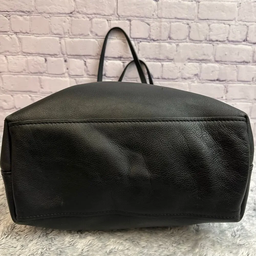 Coach Hudson Large Tote F59403 Black Embossed Logo